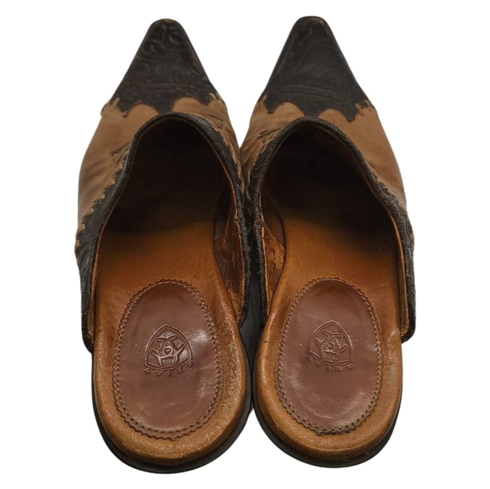Ariat Black and Brown Women's Shoes - Picture 9 of 15